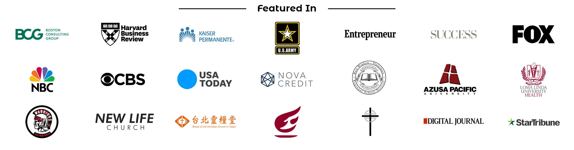 Featured in